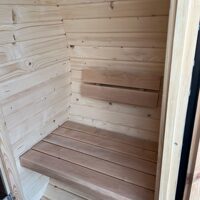 Предбанник в бане-бочке 3 метра