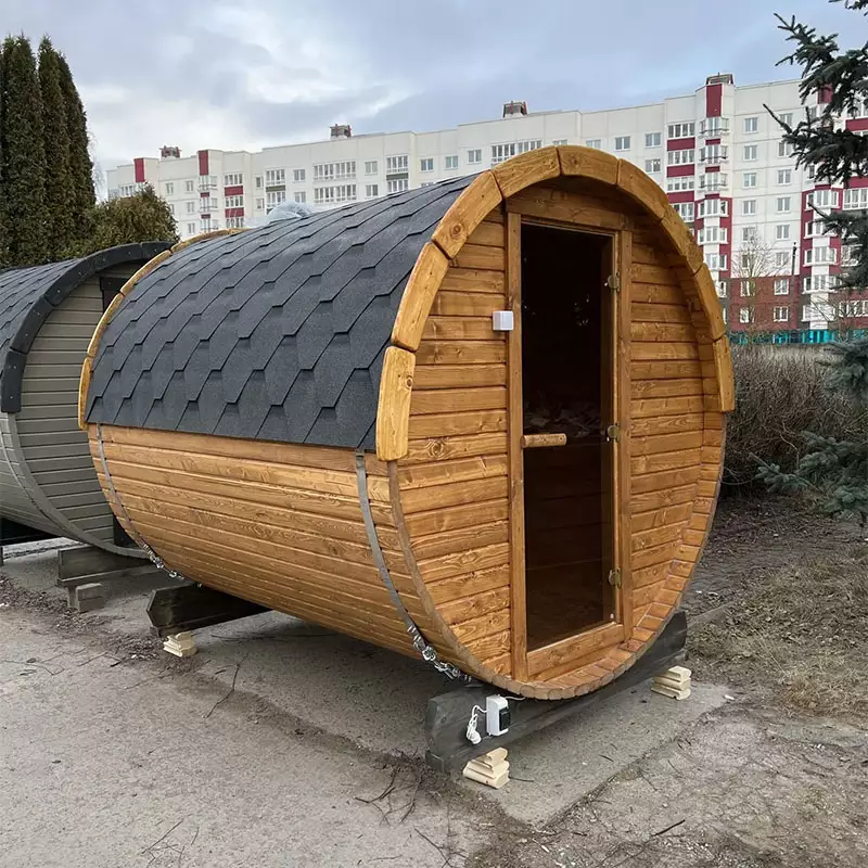 круглая баня бочка с доставкой
