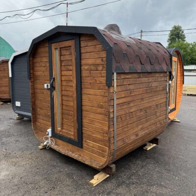 баня квадробочка 2 метра под ключ