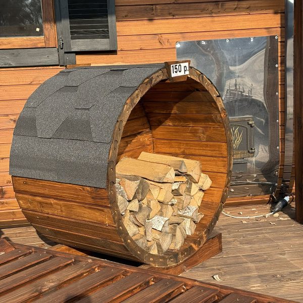 мини дровник для бани