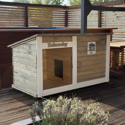 теплая будка для собаки