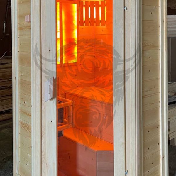 одноместная сауна для дома