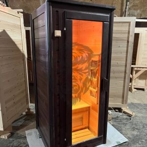 черная сауна на одного