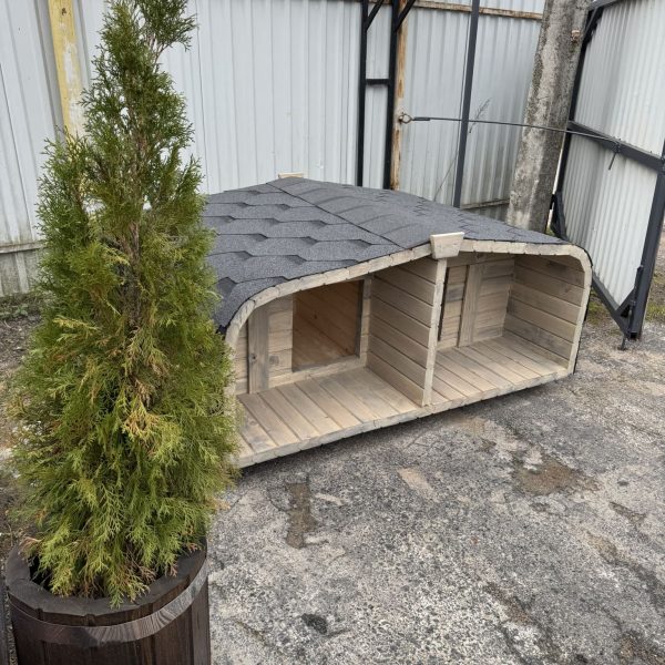 деревянная будка